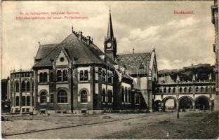 Budapest XI. Új műegyetem könyvtár épülete (EK)