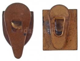 ~1932. "Nemzeti Egység Pártja" zománcozott Br gomblyukjelvény (16x19mm)  + "N Ö IV&qu...