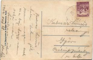 1922 Súr (Kisbér), szeszgyár, Zichy kastély