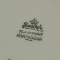 Rosenthal Pompadur két személyes reggeliző készlet. Matricás, jelzett, apró kopásokkal