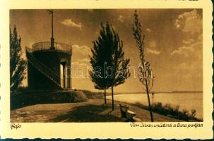 Baja Tütt István emlékmű a Duna parton