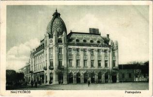 1925 Nagykőrös, Postapalota, üzletek. Németh Sándor kiadása (EK)