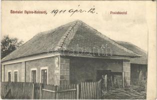 1911 Nagykolos, Nyitra-Kolos, Velky Klíz; postahivatal / post office