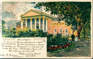 Budapest Műcsarnok Litho