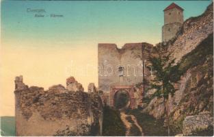 1911 Trencsén, Trencín; várrom / castle (EK)