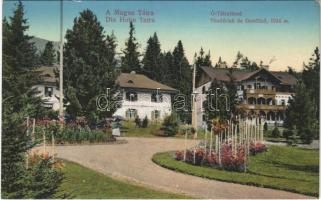 Ótátrafüred, Altschmecks, Stary Smokovec (Magas Tátra, Vysoké Tatry); Tündérlak és Gondűző. Kertész Tódor 4. sz. 1912.  / villas