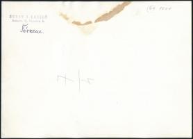 Buday J. László (?-?): Térzene, pecséttel jelzett fotó, 24×17,5 cm