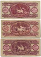 1949-1957. 100Ft (3x) T:III