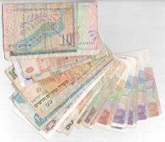 Vegyes 29db-os papírpénz tétel, nagyrészt horvát bankjegyek, közte NDK 1964. 10M T:III,III-