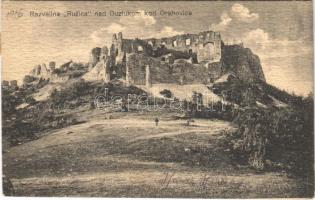 1916 Raholca, Orahovica; Razvalina "Ruzica" nad Duzlukom / várromok Duzluknál / castle ruins