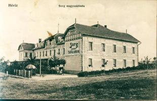 Hévíz Sorg nagyszálloda