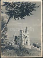 cca 1930-1940 Zsámbéki templom, fotó, 24×18 cm