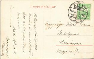 1912 Arad, Vár részlet / castle