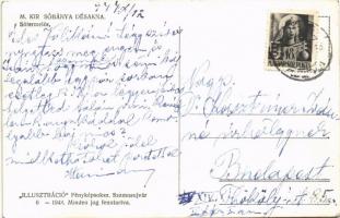 1944 Désakna, Ocna Dejului; M. Kir. Sóbánya, sótermelés / salt mine interior