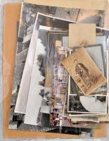 cca 1870-1970 Vegyes fotó tétel, vegyes témában és méretben