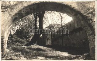 1932 Kőhalom, Reps, Rupea; vár / Cetatea / castle. Köhler photo (EK)