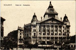 Budapest V. Deák tér, villamos, Anker palota (EB)