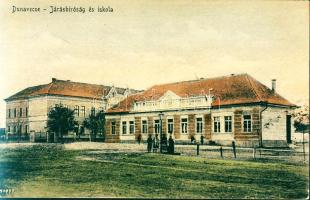 Dunavecse Járásbíróság és iskola