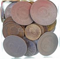 ~1000g magyar Forint és Fillér tétel ~1960-2007. T:vegyes