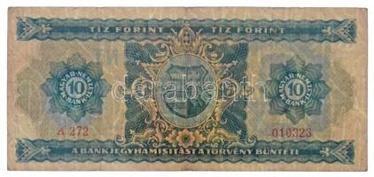 1946. 10Ft "A272 010323" T:III,III- 
Adamo F1