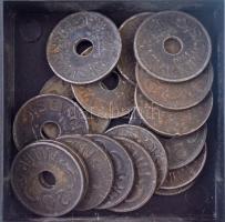 ~200g magyar Fillér tétel 1892-1944. T:vegyes