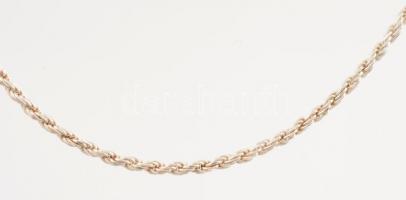 Ezüst(Ag) walles bokalánc, jelzett, h: 25 cm, nettó: 2,6 g