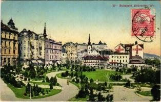 1914 Budapest I. Döbrentei tér, Purgo üzlet, Rácfürdő (EK)