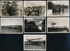 1933 Jambore Sajtófotócsoport 13 db fotója, benne Teleki Pál, kisbarnaki Farkas Ferenc és mások, ter...