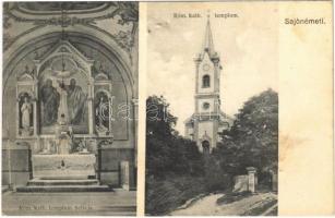 1937 Sajónémeti, Római katolikus templom, belső (Rb)
