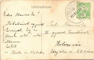 1911 Fácebánya, Fáczebánya (Zalatna, Zlatna); Zúzda, tisztilak, Sigismund-tárna, arany bánya, bányás...