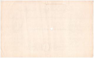 Nagybiccse 1896. "Takarék- és Hitelintézet Részvény-Társaság Nagy-Bittsén" névre szóló rés...