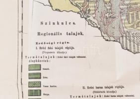 1927 Magyarország Talaj-régióinak átnézetes térképe, Szerk.: 1918-ban Treitz Péter, 1:1.000.000, Bp....