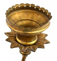 2 db antik réz falikar. 31 cm