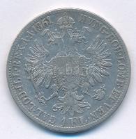 Ausztria 1861A 1Fl Ag "Ferenc József" T:2-
Austria 1861A 1 Florin Ag "Franz Joseph&q...