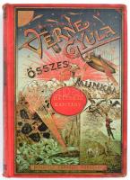 Verne Gyula: Hatteras kapitány kalandjai. Bp., 1899, Franklin. Kiadói illusztrált egészvászon kötésben.