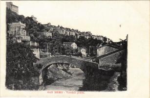 Sanremo, San Remo; Vecchio ponte / old bridge