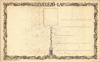 Piaci árus. Magyar Iskola Egyesület levelezőlapja, kiadja a Magyar Földrajzi Intézet rt. / Hungarian...