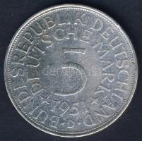 NSZK 1951D 5M Ag T:3 apró ph.