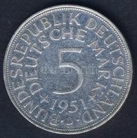 NSZK 1951D 5M Ag T:3