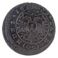 Német Államok / Augsburg 1695. 1kr Ag "I. Lipót" (0,75g) T:3
German States / Augsburg 169...