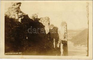 1931 Barkó, Brekov; vár / Brekovsky hrad / castle ruins (fl)