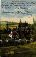 1927 Szklenófürdő, Sklené Teplice; Tulipán ház / villa (EB)