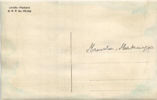 Mamula (Montenegro), Osztrák-magyar haditengerészet szárazföldi partvédő ágyúja matrózzal és katonák...