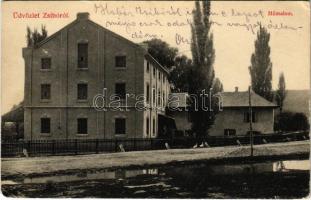1913 Zsibó, Jibou; Műmalom. Mindszent Salamon kiadása / mill (EK)