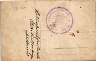 Heldenfriedhof / WWI Austro-Hungarian K.u.K. military heroes' cemetery, priest. photo + "K...