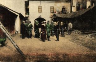 Gyöngyös Károly és Zita a leégett városban