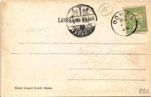 1905 Dömös, Béla vár romjai. Lengyel Rudolf kiadása (fl)