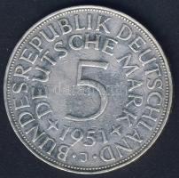 NSZK 1951J 5M Ag T:3 apró ph