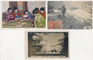 40 db RÉGI ázsiai városképes lap, vegyes minőség / 40 pre-1945 Asian town-view postcards in mixed qu...
