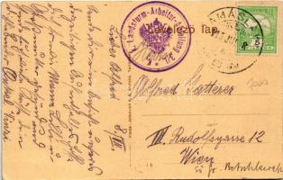 1915 Tamáslaka, Tomasevac; Fő utca, üzlet. Jankovich K. S. kiadása / main street, shop + "K.K. ...